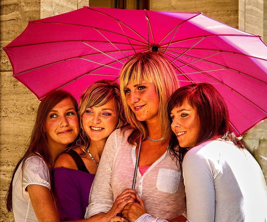 A Group Of Lady Swingers