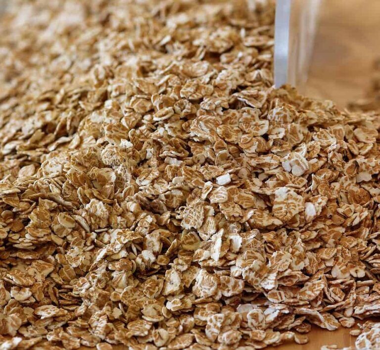 Oatmeal Getting Scooped