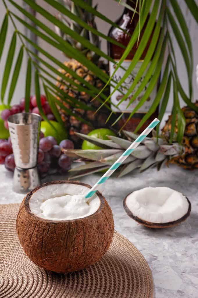 Coconut Oil History Coconut with Oil