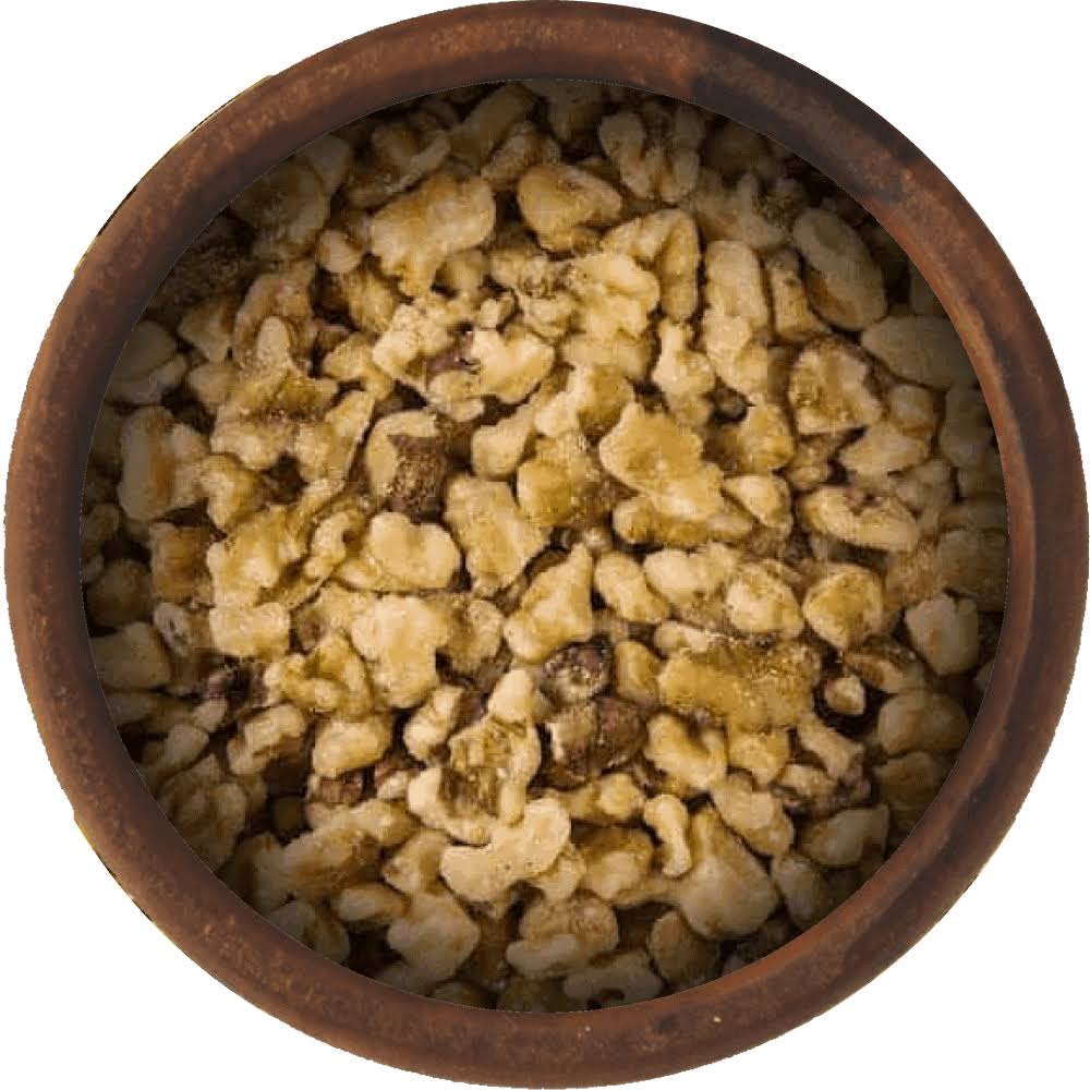 Bulk Walnut Pieces In A Bowl