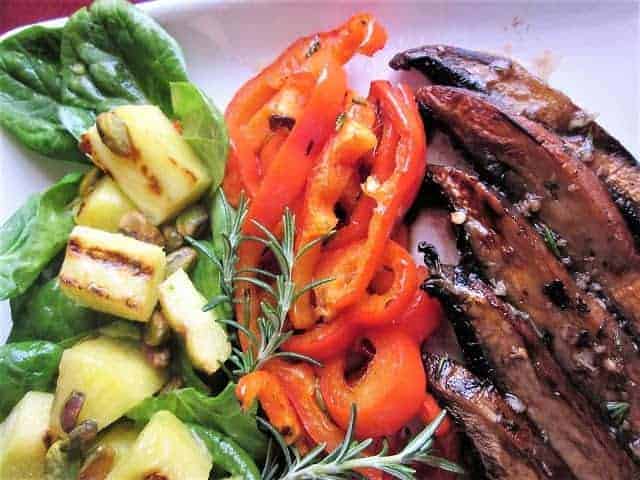 Pistachio Mozzarella Salad With Turkey London Broil