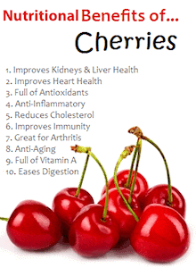 Nutritional Benefits Of Cherries