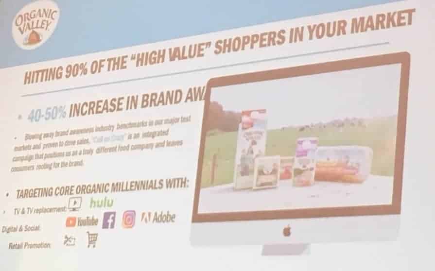 Organic Valley Targeting High Value Shoppers