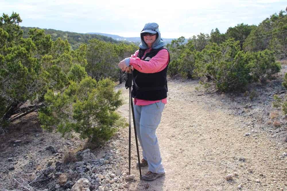 Mary Cortez Hiking