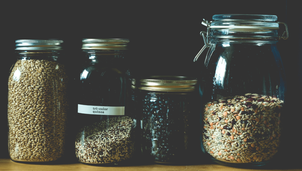 Edible Seeds In Jars