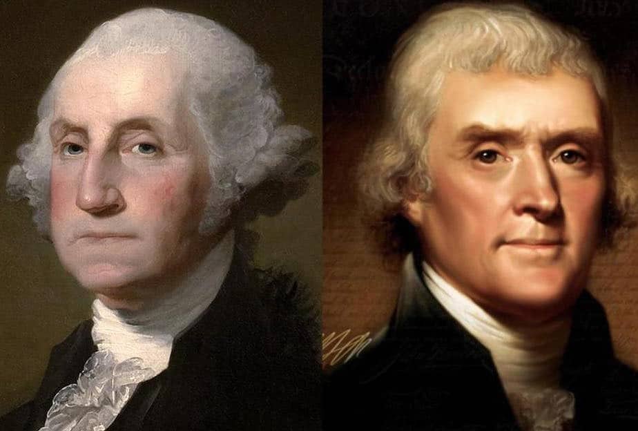 George Washington And Thomas JeffersonMeet Over Pecans At Mount Vernon