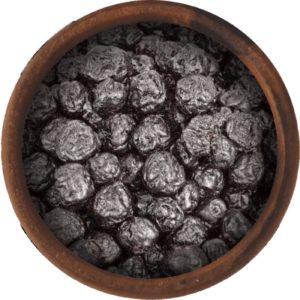 Bulk Dried Blueberries In A Bowl