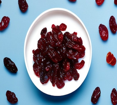 Dried cranberries are good for urinary tract infections