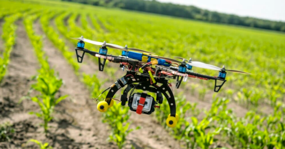 Drones For Agriculture Come To The California Almond Farmers