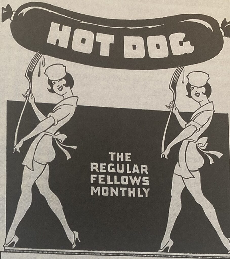 Hot Dog Advertising 1950s